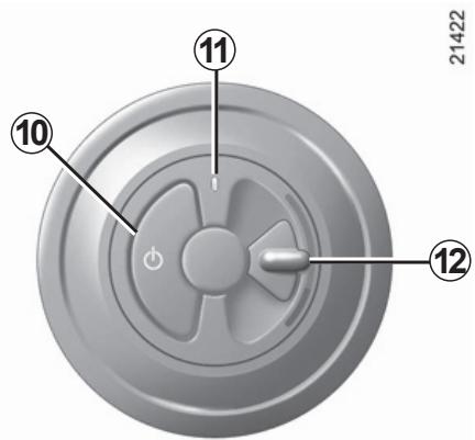RENAULT monospace ESPACE 3 - Adjusting the air temperature - 1
