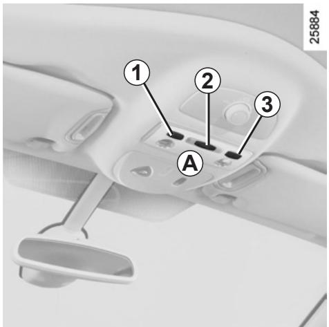 RENAULT monospace ESPACE 3 - INTERIOR LIGHTING - 1