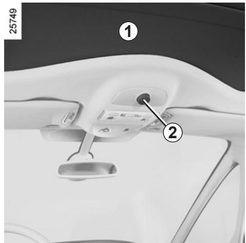 RENAULT monospace ESPACE 3 - Heat reflecting windscreen - 1