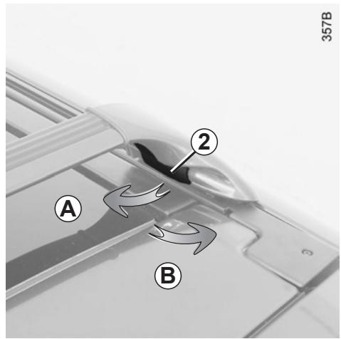 RENAULT monospace ESPACE 3 - Storage position - 1