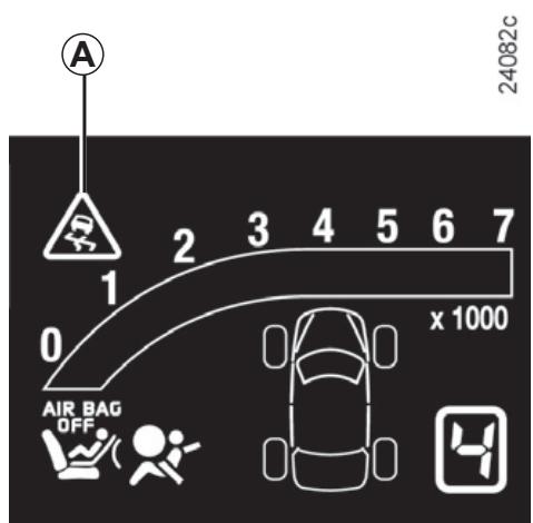 RENAULT monospace ESPACE 3 - Disabling the function - 1