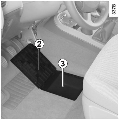 RENAULT monospace ESPACE 3 - PASSenger COMPARTMENT STORAGE/Fittings (1/2) - 2