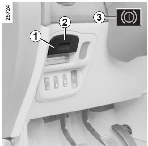 RENAULT monospace ESPACE 3 - ASSISTED PARKING BRAKE (continued) - 1