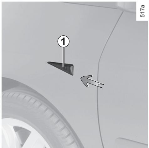 RENAULT monospace ESPACE 3 - INDICATOR LIGHTS: changing bulbs - 1