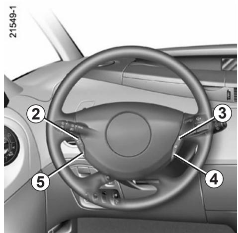 RENAULT monospace ESPACE 3 - CRUISE CONTROL - SPEED LIMITER: limiter function - 2