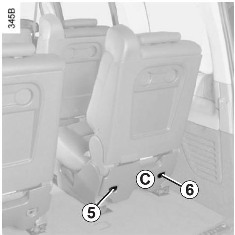 RENAULT monospace ESPACE 3 - To fit a seat - 1