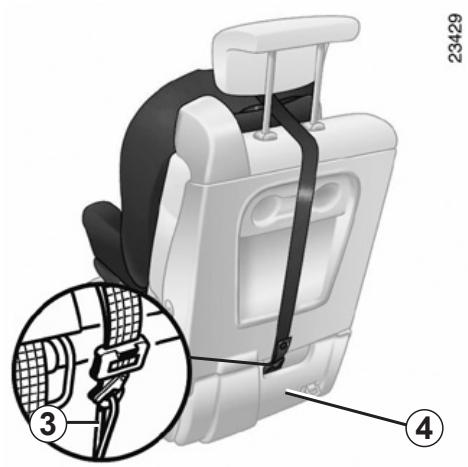 RENAULT monospace ESPACE 3 - CHILD SAFETY: choosing a child seat mounting (2/2) - 2