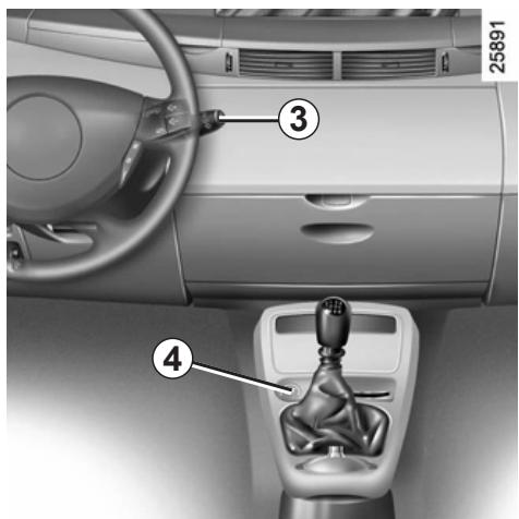 RENAULT monospace ESPACE 3 - Instrument panel in miles: - 1