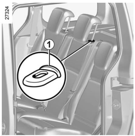 RENAULT KANGOO - Pour remettre l'appuie-tête - 3