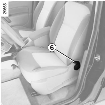 RENAULT KANGOO - Repositionnement du siège - 2