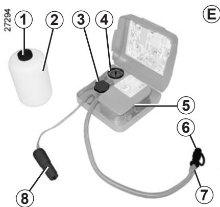 RENAULT KANGOO - Kit de gonflage e - 1