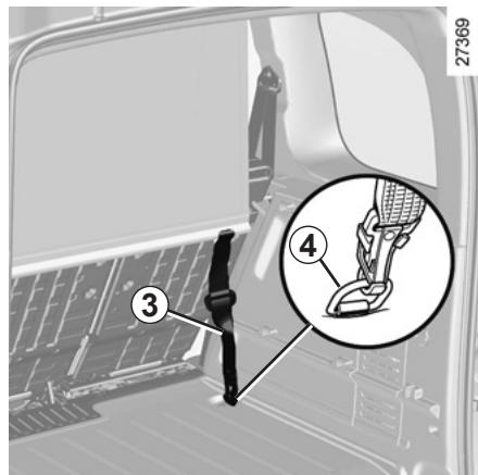 RENAULT KANGOO - Mise en place du filet 2 - 1
