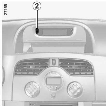 RENAULT KANGOO - Activation de l'airbag passager avant - 1