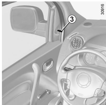 RENAULT KANGOO - Rétroviseurs extérieurs à commande manuelle - 1