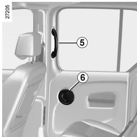 RENAULT KANGOO - Ouverture de l'intérieur - 1