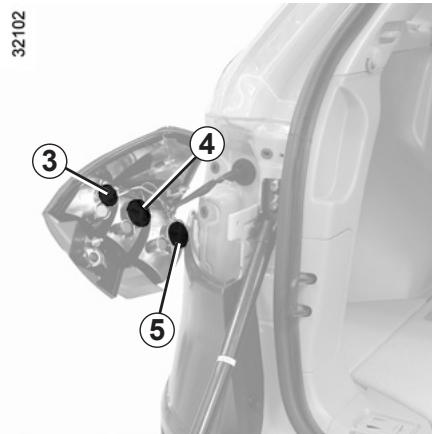 RENAULT KOLEOS - Démontage du feuillet - 1