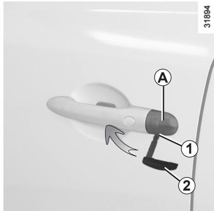 RENAULT KOLEOS - Dans certains cas, la carte renault peut ne pas fonctionner : - 1