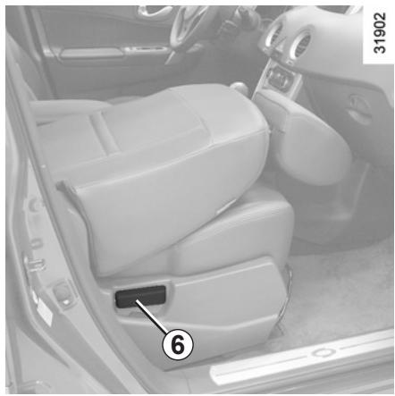 RENAULT KOLEOS - Pour incliner le dossier - 2