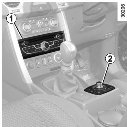 RENAULT KOLEOS - Commande intégrée de téléphone mains libres - 1
