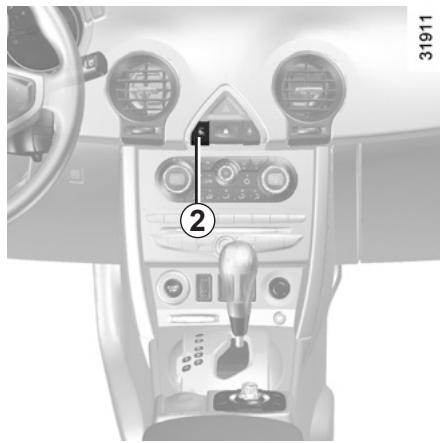 RENAULT KOLEOS - Activation des airbags passager avant - 1