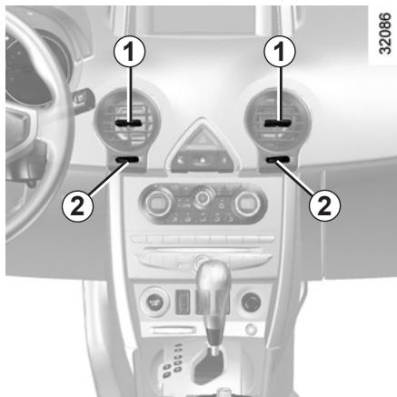 RENAULT KOLEOS - Aérateurs, sorties d'air (1/2) - 2