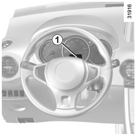 RENAULT KOLEOS - Afficheur d'informations 8 - 1