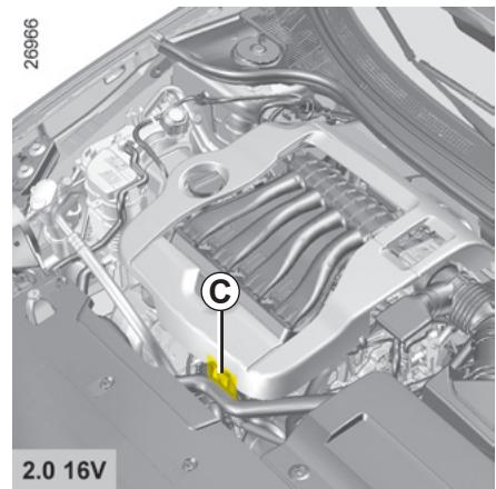 RENAULT LAGUNA - Plaques d'identification moteur - 3