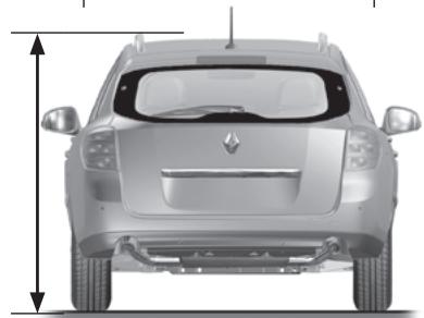 RENAULT LAGUNA - Dimensions (en mètres) (suite) - 4