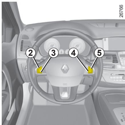 RENAULT LAGUNA - Régulateur-limiteur de vitesse : fonction régulateur (suite) - 2