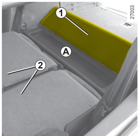 RENAULT LAGUNA - FILET de séparation de bagages - 1