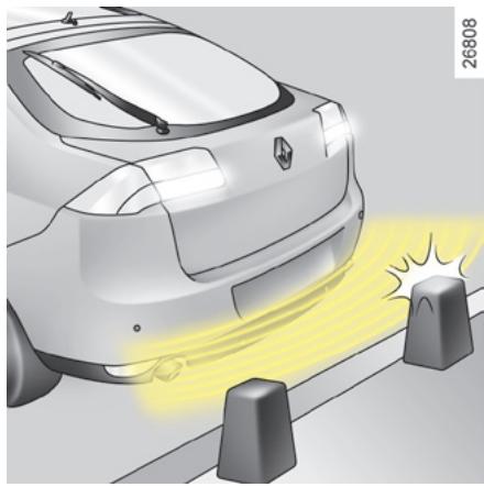 RENAULT LAGUNA - Activation/désactivation automatique de l'aide au parking avant - 1