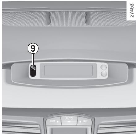 RENAULT LAGUNA - Activation des airbags passager avant - 1
