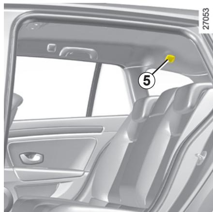 RENAULT LAGUNA - Installation du filet de séparation - 2