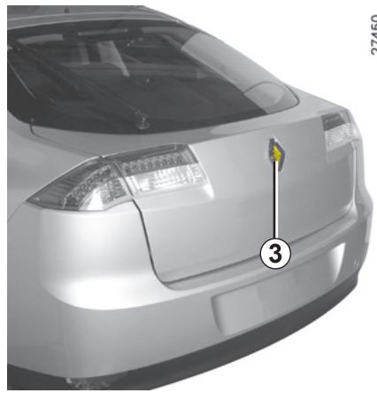 RENAULT LAGUNA - Déverrouillage du véhicule - 1