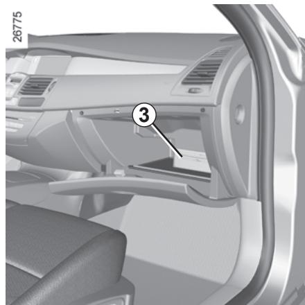 RENAULT LAGUNA - Utilisation du téléphone - 3