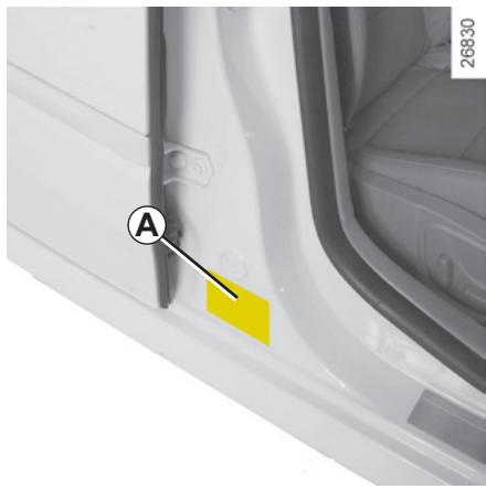 RENAULT LAGUNA - Plaques d'identification vehicule - 1
