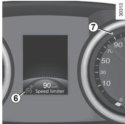 RENAULT LATITUDE - Régulateur-limiteur de vitesse : fonction limiteur (1/3) - 3