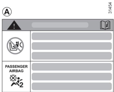 RENAULT LATITUDE - Déactivation de l'airbag passager avant - 5