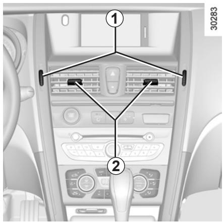 RENAULT LATITUDE - Aérateurs (sortie d'air) - 2