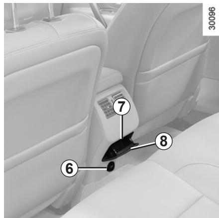 RENAULT LATITUDE - Prise d'accessoires 5, 6 - 2