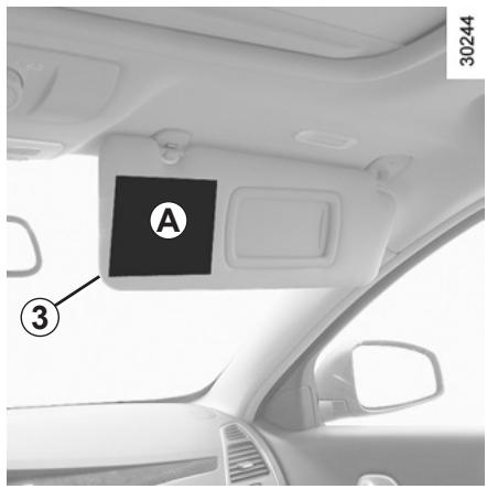 RENAULT LATITUDE - Déactivation de l'airbag passager avant - 4