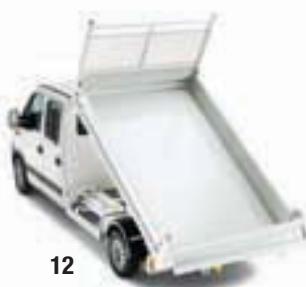 RENAULT MASTER - Poignee de commande de BENNE - 6