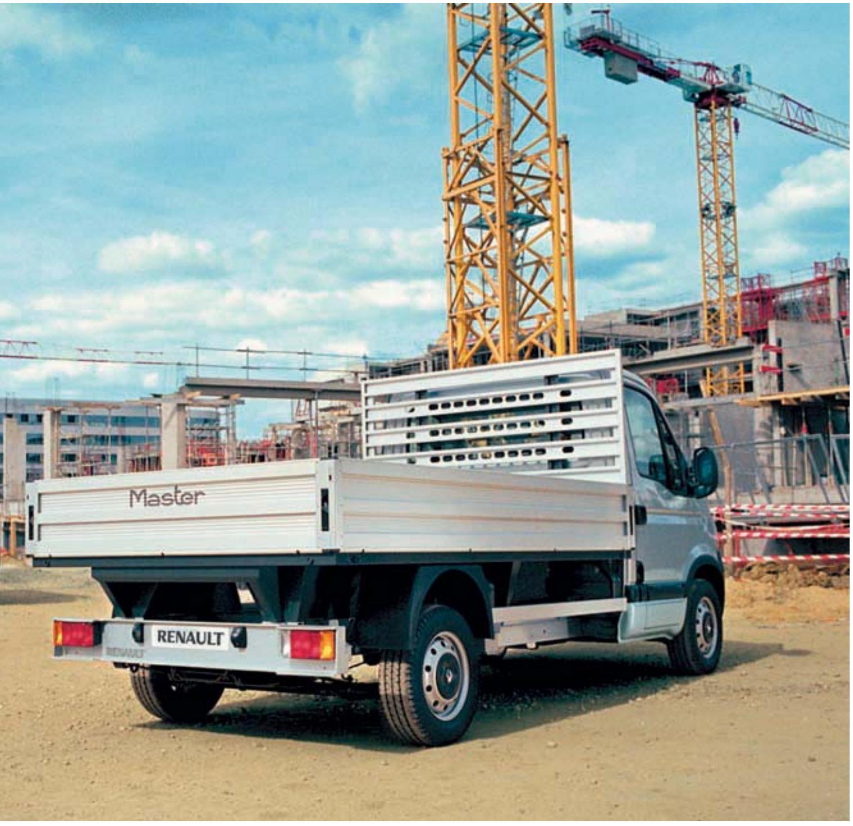 RENAULT MASTER - BENNES et plateaux - 3
