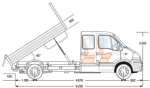 RENAULT MASTER - Bennes simple et double cabine - 2