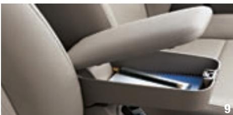 RENAULT MODUS - Tiroirs sous siéges avant* - 4