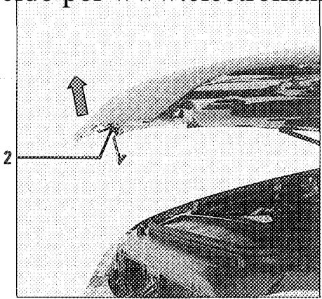 RENAULT SAFRANE - Ouverture capot moteur - 1