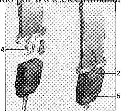 RENAULT SAFRANE - Ceintures de sécurité - 1
