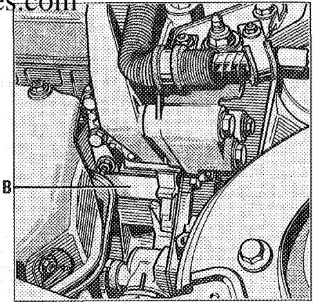 RENAULT SAFRANE - B - plaque moteur - 1