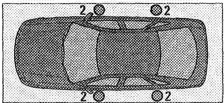 RENAULT SAFRANE - Changement de roue - 1