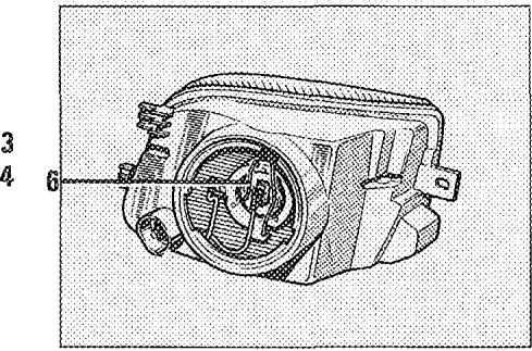 RENAULT SAFRANE - Remplacement de la lampe de feu indicateur de direction - 4